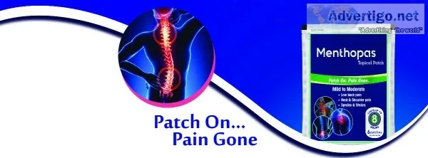 Menthopas - Topical Pain Relief Patches