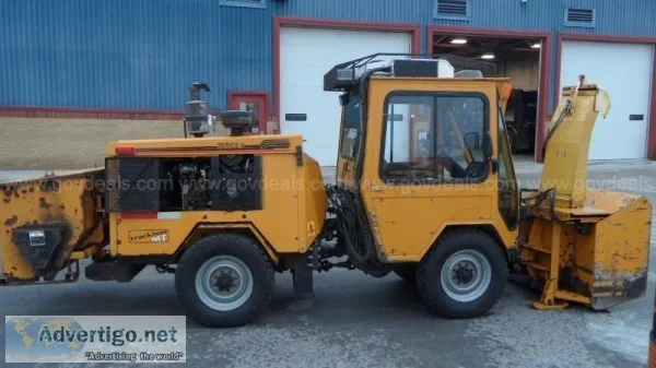 Trackless MT5 Snow Removal