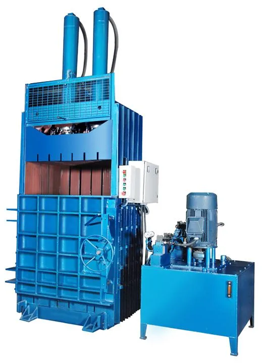 Baler Machine for Compacting PETPlasticPaper Waste
