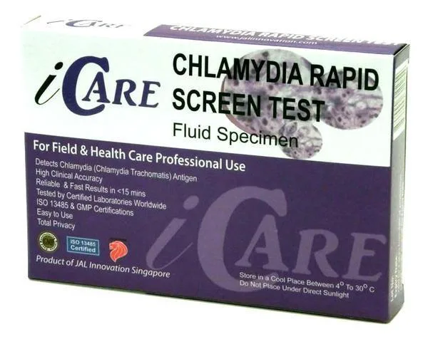 Fast Accurate Result on Chlamydia Home Test Kit