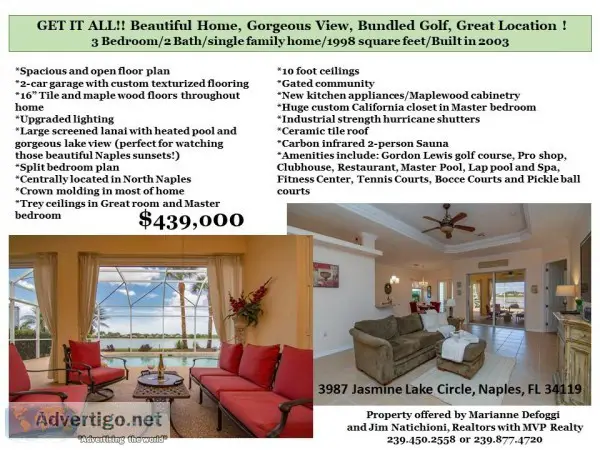 Get it all Beautiful home Great lifestyle and location priced to