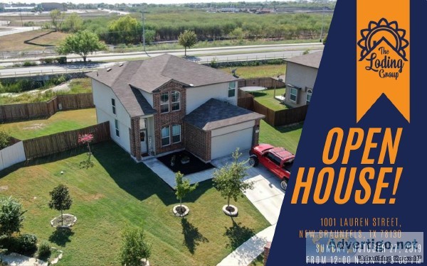OPEN HOUSE in New Braunfels TX