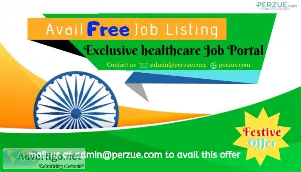 Exclusive healthcare job portal - Free Job Listing here