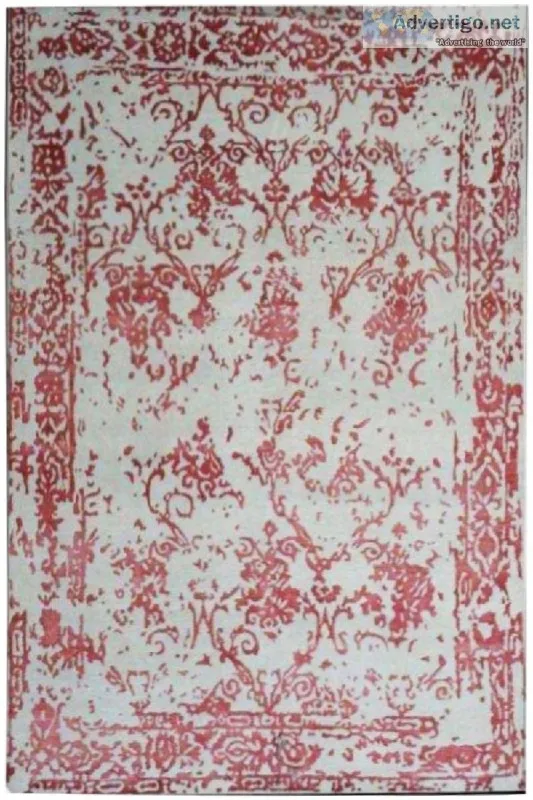Rustfully Handknotted Modern Carpet - Halloween Rug Sale - Rugs 