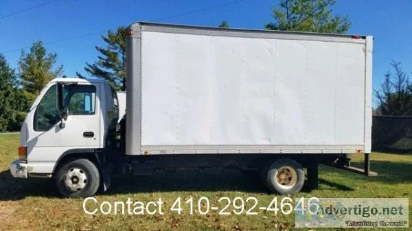 2000 Isuzu NPR Diesel Box Truck
