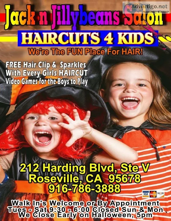 Spooktacular HAIRCUTS 4 Kids