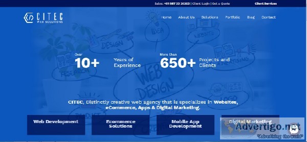 Website Designing Company in Delhi - Citec Web Solutions