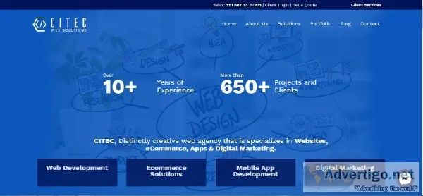 Website Designing Company in Delhi - Citec Web Solutions