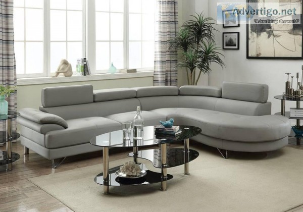 New Light Grey Sectional Sofa Set &quotWholesale" 