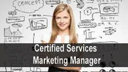 Certified Services Marketing Manager