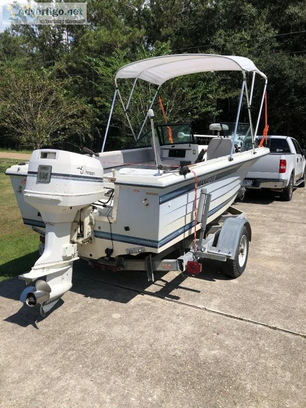 1986 18  Manatee 140 H.P. Johnson
