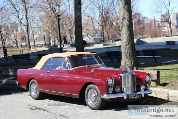  21675 1962 Bentley S2 Continental Park Ward Convertible Left-Ha