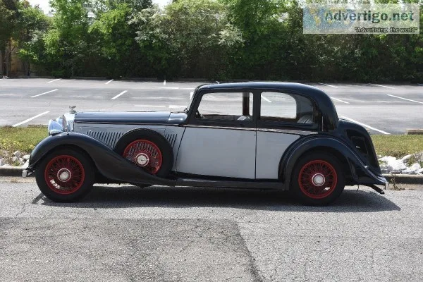 1936 Bentley 4 14 Liter Pillarless Sports Saloon 22917