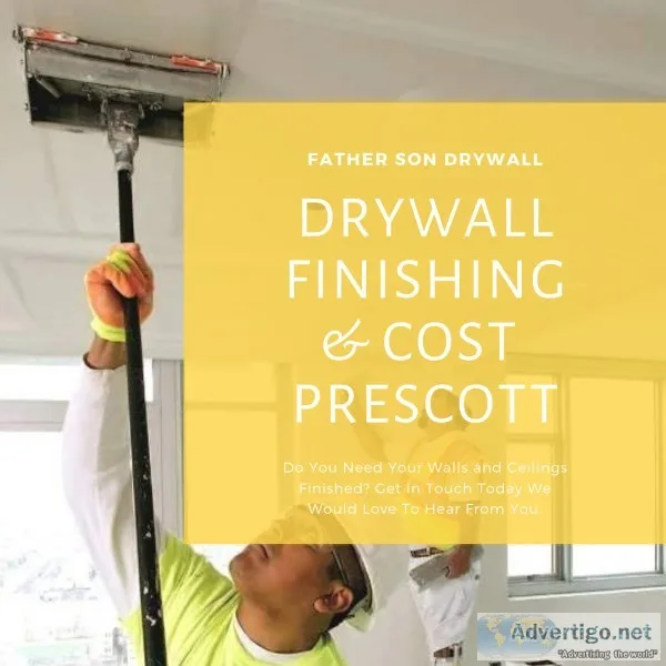 Drywall Finishing and Cost Prescott AZ  Texture Estimate Prescot