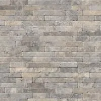 Silver Ash 8x18 Tumbled Stone Veneer