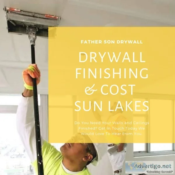 Drywall Finishing and Cost Sun Lakes AZ  Texture Estimate Sun La
