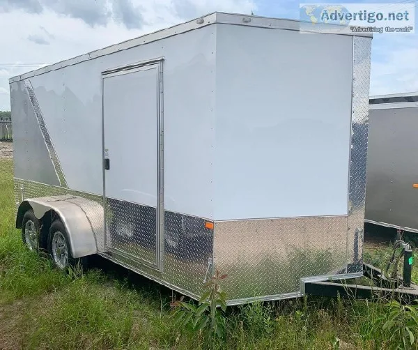 7X16 TA Enclosed Cargo Trailer-NEW