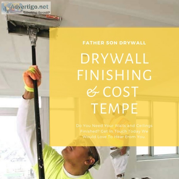 Drywall Finishing and Cost Tempe AZ  Texture Estimate Tempe Ariz