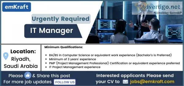 IT Manager