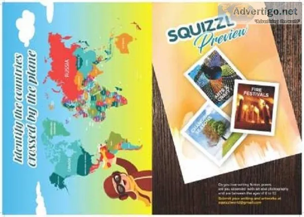 Magazine for Kids  Kids Magazine India &ndash Squizzle World