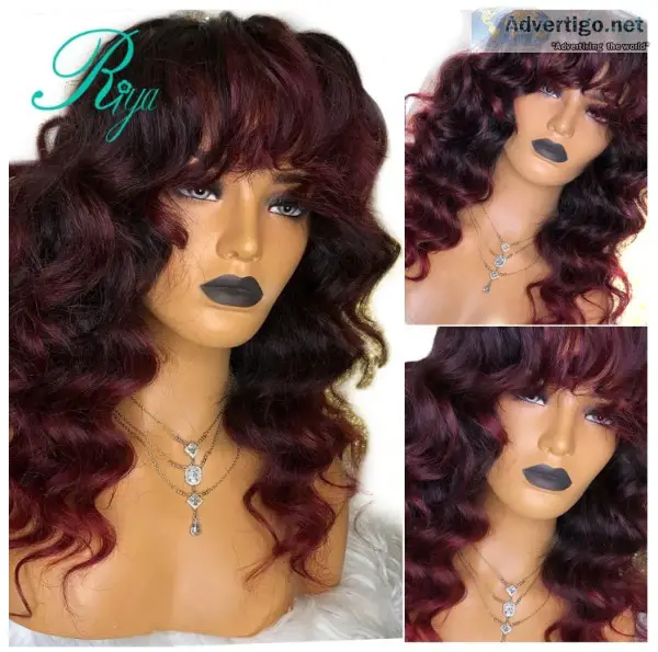 OMBRE LACE FRONT HUMAN HAIR WIGS
