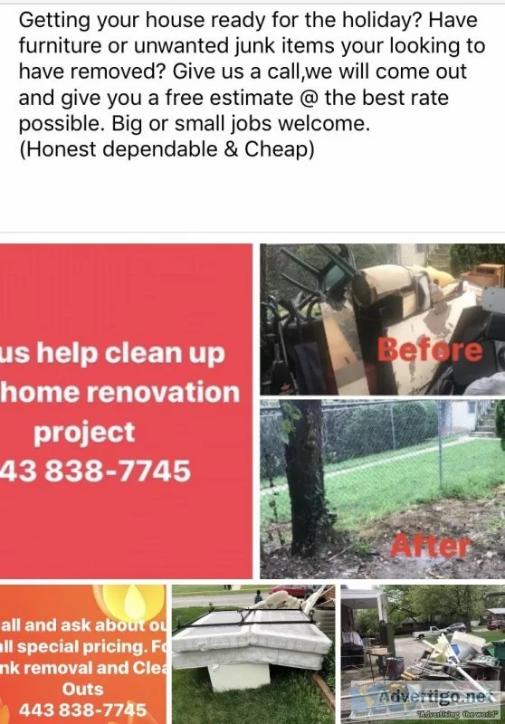 FurnitureTrashJu nk Removal