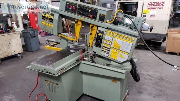 HYD-MECH S20A-II Fully Automatic Horizontal Bandsaw w Mitering l