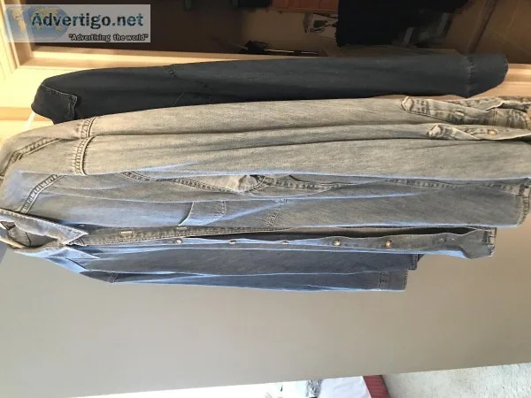 Men&rsquos denim shirts