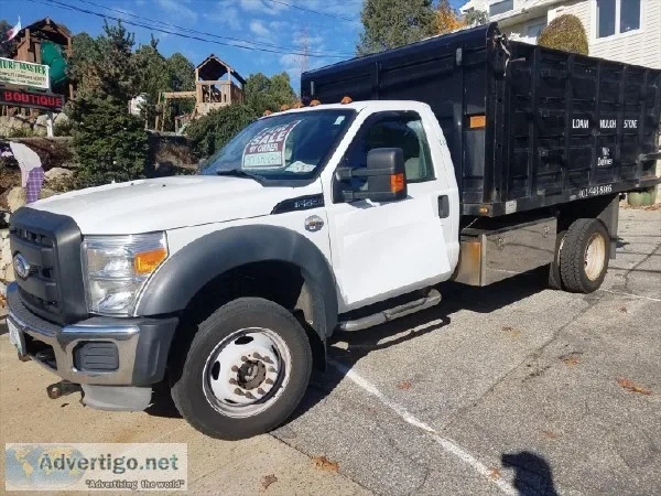 Ford F-550 2011 Landscape Dump Body Truck- 38700 miles