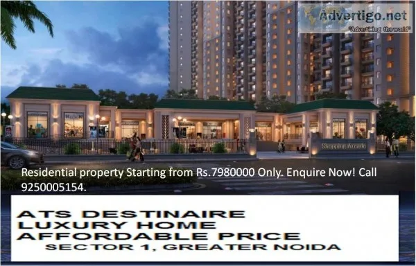 Buy 34Bhk Apartments at ATS Destinaire sector 1 in Greater Noida
