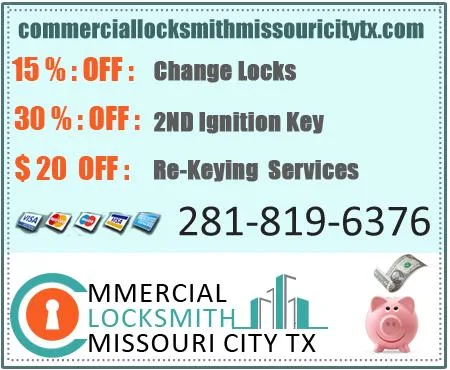 Commercial Locksmith Missouri City TX
