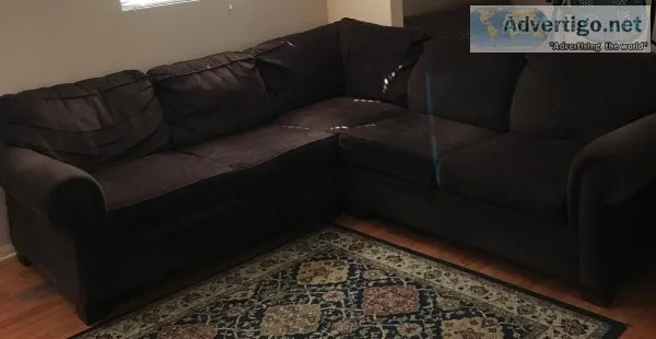 2 Peice Sectional couch...must sell moving
