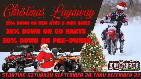 Big Toy Superstore 2019 Christmas Layaway