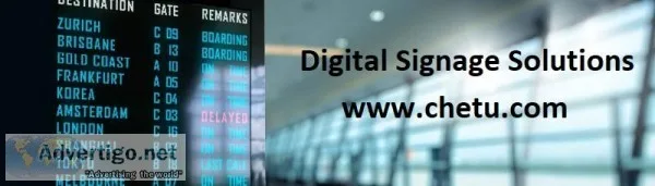 Expert Digital Signage Solution Provider