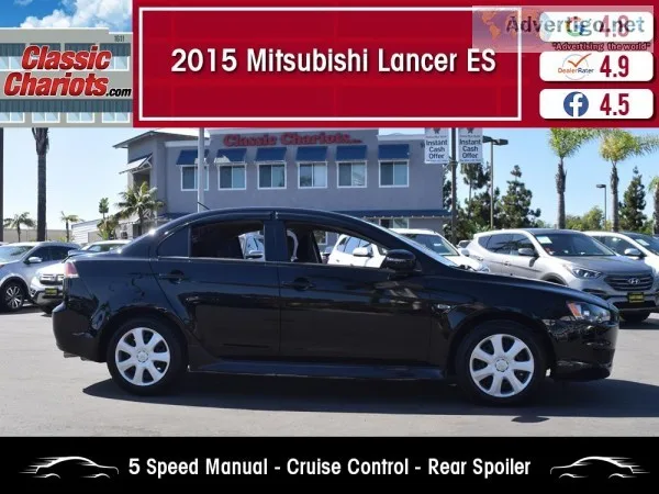 Used 2015 MITSUBISHI LANCER ES for Sale in San Diego - 20314