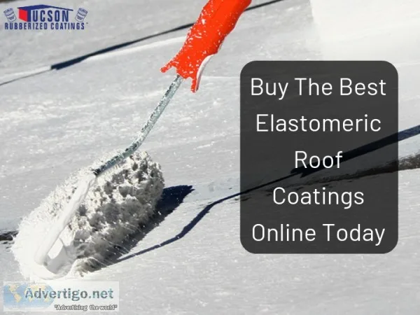 Buy The Best Elastomeric Roof Coatings Online Today