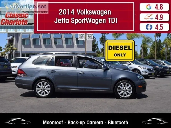 Used 2014 VOLKSWAGEN JETTA SPORTWAGEN TDI for Sale in San Diego 