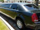 2007 black 120-inch Chrysler 300 limousine by Krystal 1220