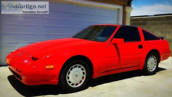 Clean 300zx Nissan 1988 sports  ttops red manual rare z like 240
