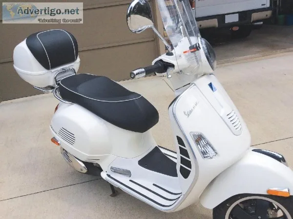 2010 Vespa 300 ie White 300cc