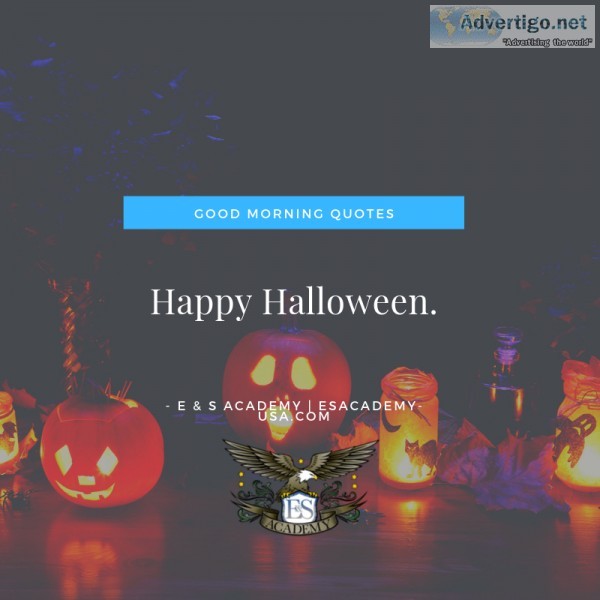 Halloween Classes &ndash E and S Academy