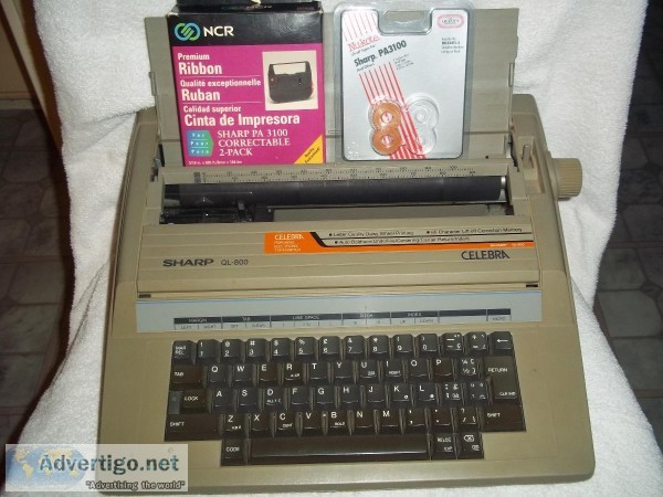 Sharp Celebra QL800 Portable Electronic Typewriter