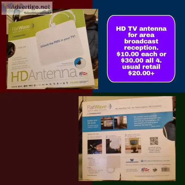 HD TV antennas