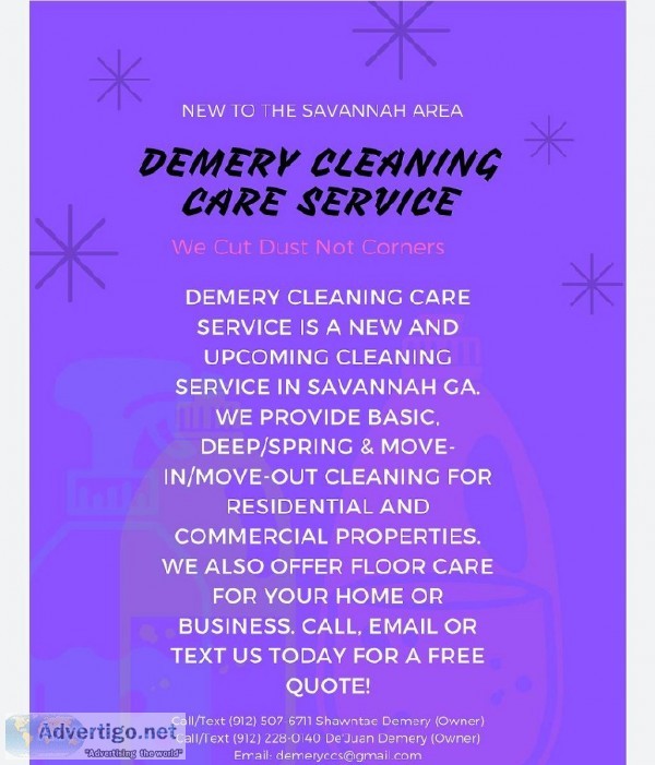 Demery Cleaning Care Service
