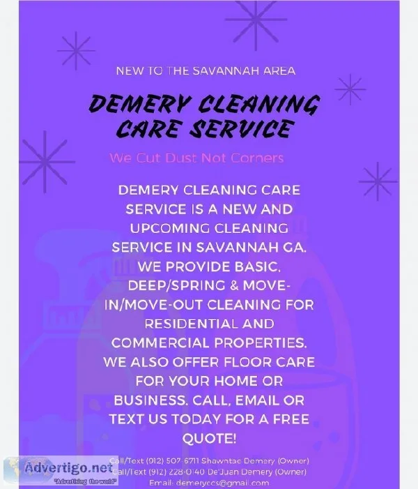 Demery Cleaning Care Service