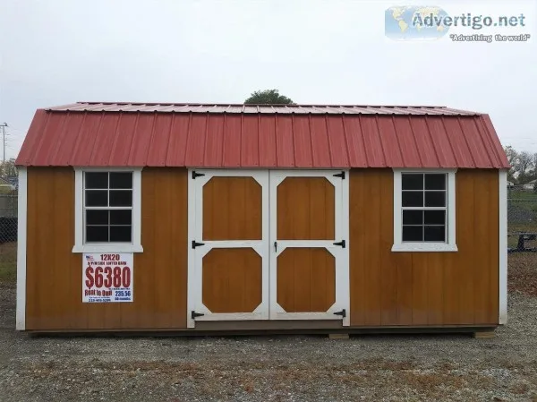 Lofted Barn Storage Shed