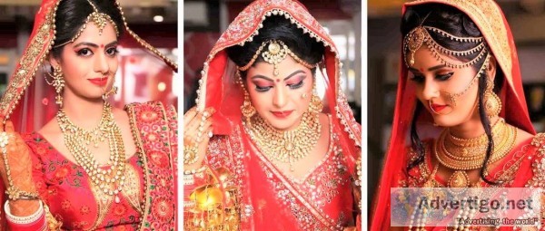 Choose perfect bridal makeup in lucknow