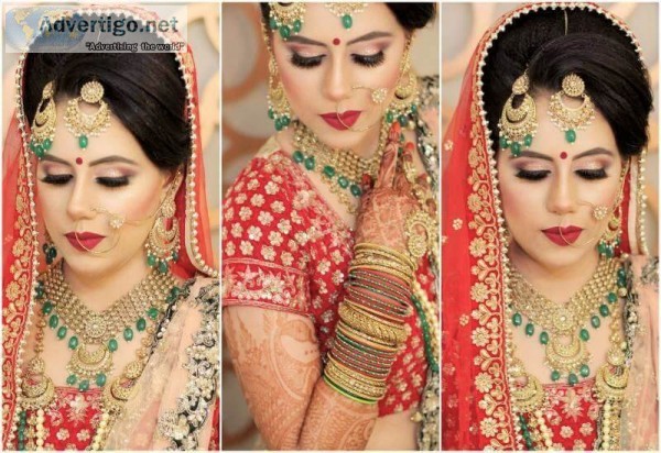 Choose perfect bridal makeup in lucknow