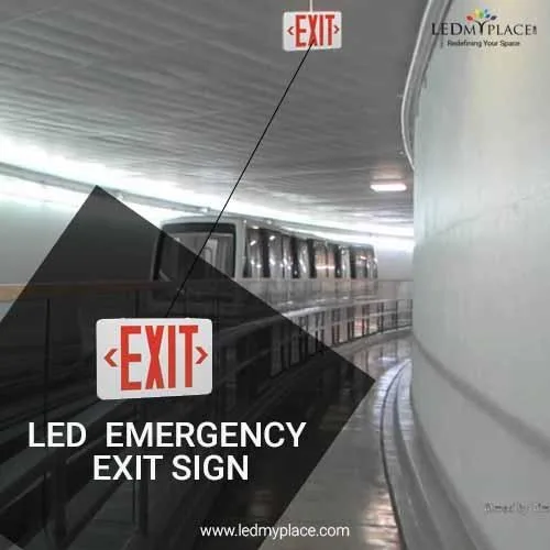 Install LED Exit Sign At Your Office Space for Maximum Safety