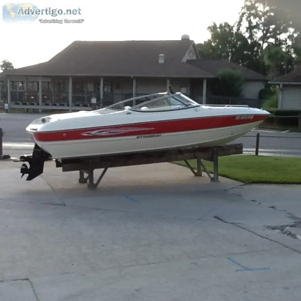 2010 Stingray 195 LX w Mercruiser 4.3 MPI and trailer